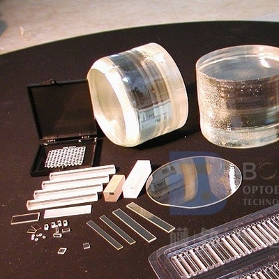 Ra rugosité 1nm plaquette LiNbO3 cristal Linbo3 optique visible
