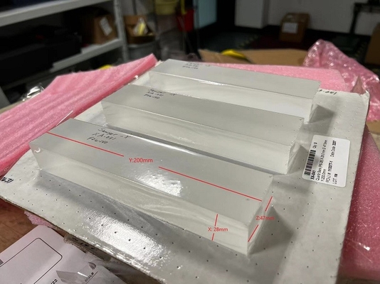 Résonateurs de pression de Crystal Quartz End Cap For de mode de cisaillement d'épaisseur