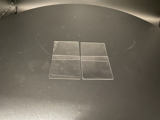 Wafer de silice fondu de précision TTV 20μm PLTV≥95% Diamètre 50,8 mm pour des performances optimales