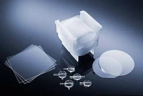Diamètre 76.2mm Sapphire Substrate Optical Crystal Windows de 3 pouces