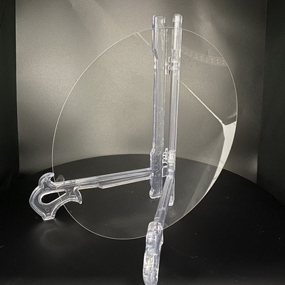 Gaufrette de quartz fondue par JGS2 du semi-conducteur avec d'excellentes propriétés optiques et thermiques
