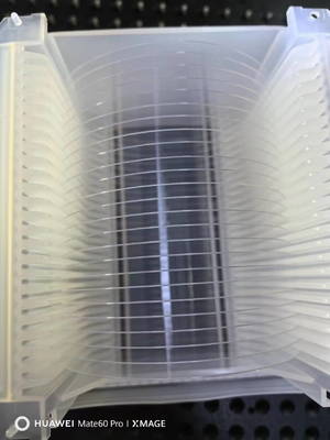 Wafer de quartz monocristallin poli à double face pour composants SAW
