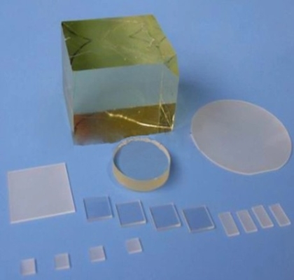 Substrate monocristallin 5x5 10x10 MgO pour film mince supraconducteur à haute température