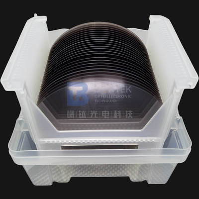 4" gaufrette X-CUT de tantalate de lithium utilisée pour des dispositifs de traitement des ondes acoustiques de surface