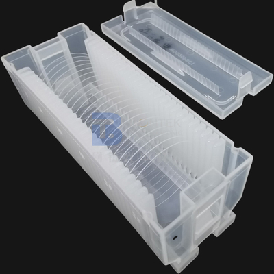 Gaufrette de silice fondue d'utilisation de semi-conducteur avec bas CTE pour la lithographie UV