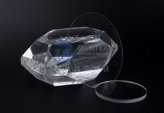 Le double côté a poli Crystal Quartz Wafers simple 6 pouces