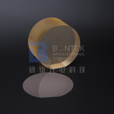 applications 0.5mm piézoélectriques de 0.35mm Crystal Wafer For Semiconductor And MEMS