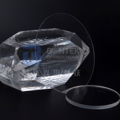 Z asperme a coupé Crystal Quartz Wafer double côté de 3 pouces poli