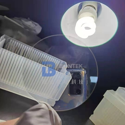 Coupez la gaufrette de niobate de lithium d'angle pour des dispositifs de SCIE et des guides d'ondes optiques