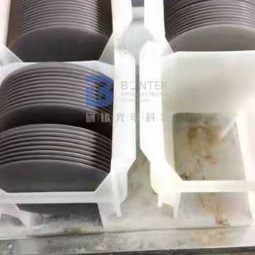 gaufrette de tantalate du lithium 42°Y de 0.25mm pour les transducteurs piézoélectriques de capteurs