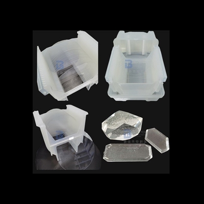 Z asperme a coupé Crystal Quartz Wafer double côté de 3 pouces poli