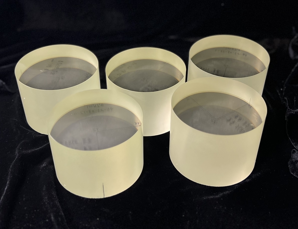 Traitement du signal de haute sensibilité avec notre plaquette piezoélectrique LiNbO3 stoichiométrique de précision pour applications optoélectroniques