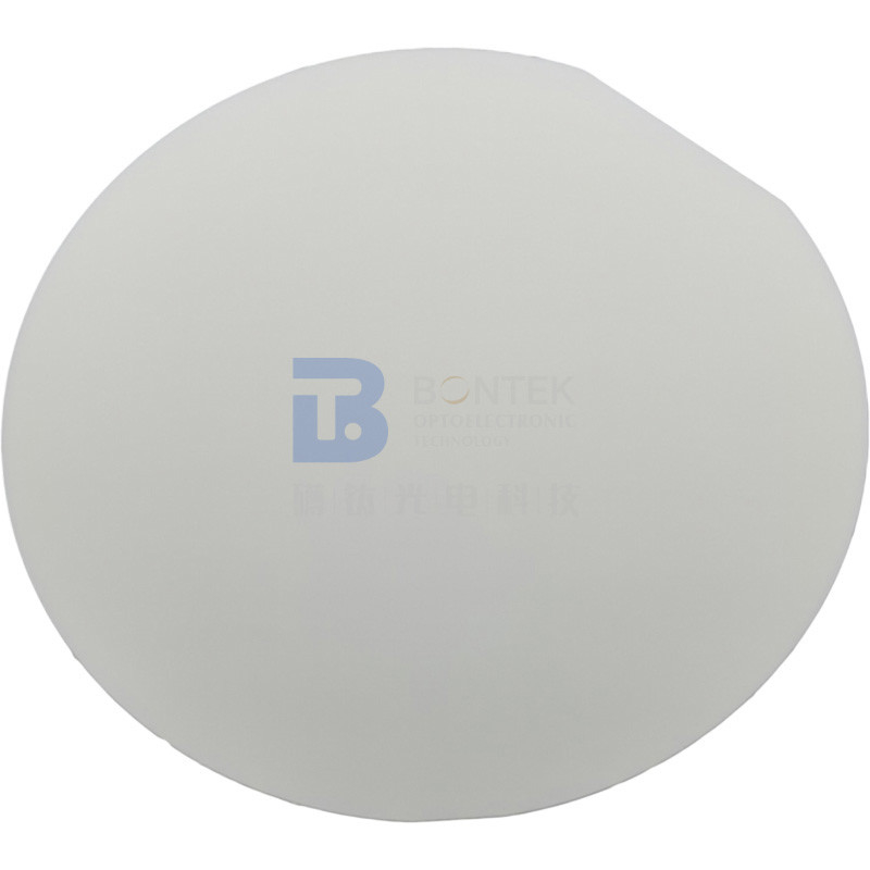 Y-coupe simple de X-coupe de Φ100mm 0.5mm Crystal Quartz Wafer pour le capteur de pression