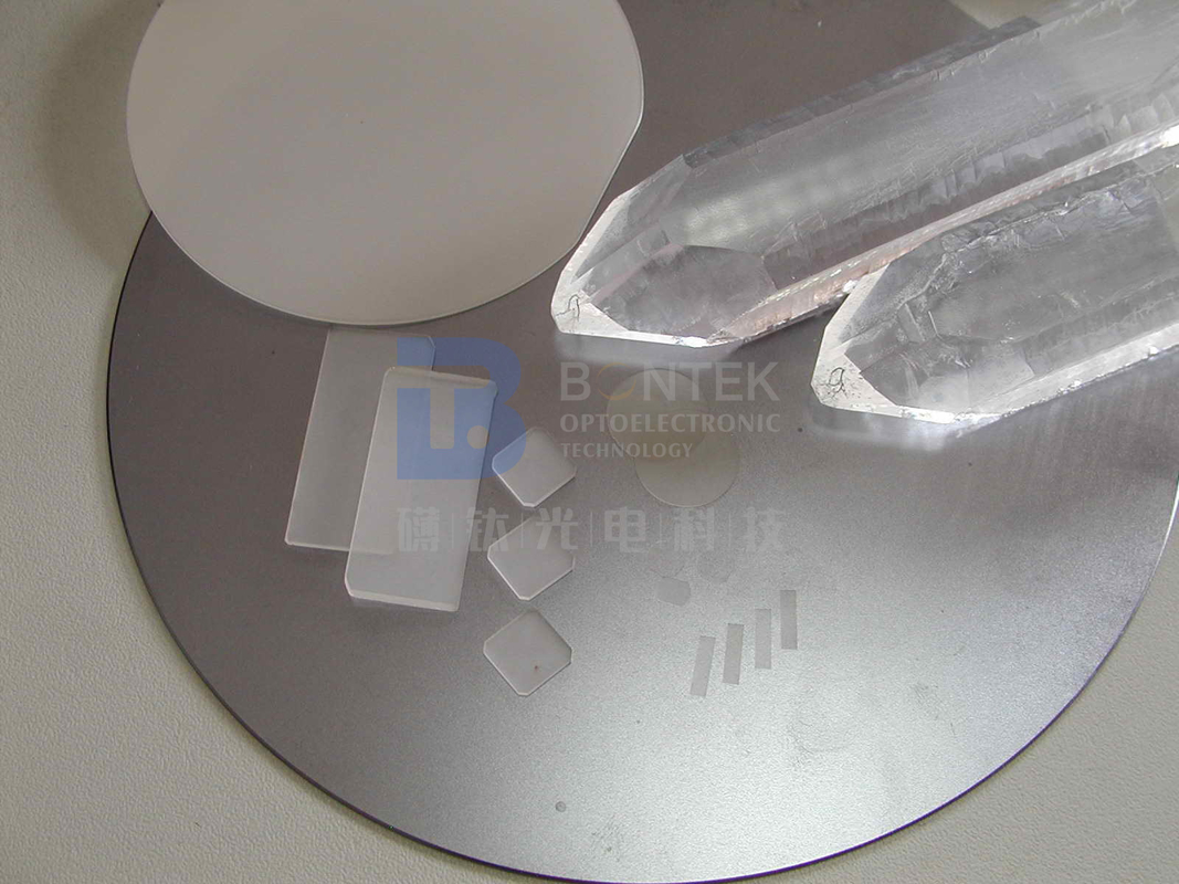 2" Y-coupe simple asperme de X-coupe de DSL Crystal Quartz Wafer pour le semi-conducteur