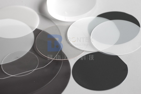 Gaufrette piézo-électrique simple asperme de contrôle de fréquence d'À-coupe de Crystal Quartz Wafer de 3 pouces