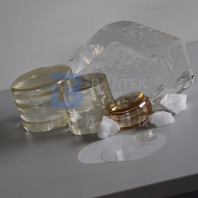 applications 0.5mm piézoélectriques de 0.35mm Crystal Wafer For Semiconductor And MEMS