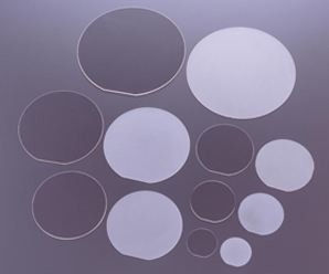 Optique infrarouge Cristal de fluorure CaF2 BaF2 MgF2 LiF Pour la détection laser infrarouge et haute énergie