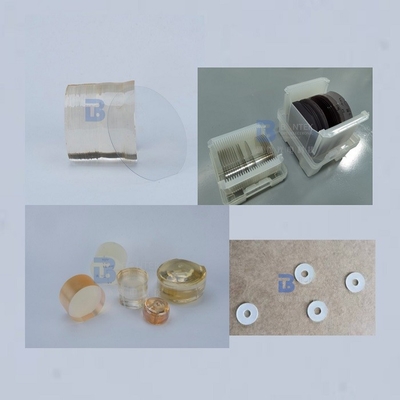 Coupe piézoélectrique de Ring Lithium Niobate Wafer Orientation 36Y