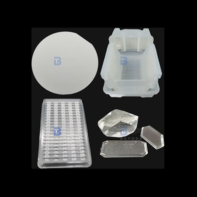Le double côté a poli la coupe simple de décollement de Crystal Quartz Wafer Ultra Thin
